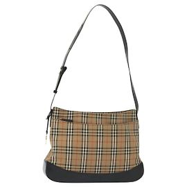 Borsa a Spalla Burberry in Tela Nova Check Beige