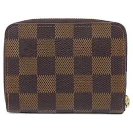 Louis Vuitton-Louis Vuitton Damier Zippy Coin Purse-Damier ebene