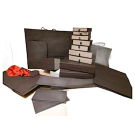 Louis Vuitton storage boxes brown Brown