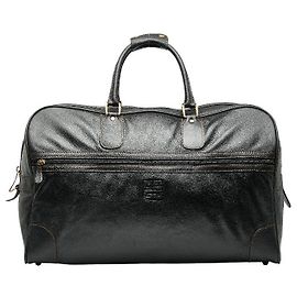 Givenchy Leather Boston Bag Black