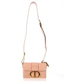 Bolsa Dior Micro 30 Montaigne em couro de bezerro rosa Rosa Outro