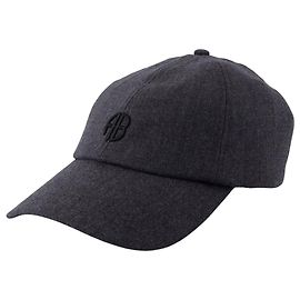 Jeremy Baseball Cap - ANINE BING - Wool - Grey Grey