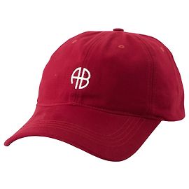 Jeremy Baseball Cap - ANINE BING - Baumwolle - Burgunder Rot Bordeaux