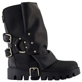 Dolce & Gabbana Bottines - Dolce&Gabbana - Cuir - Noir Noir