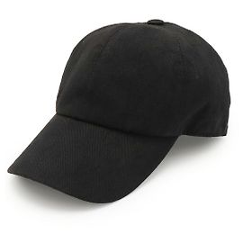 Gorra de béisbol de algodón Monogram Louis Vuitton Negro