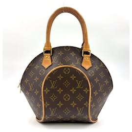 Louis Vuitton-Louis Vuitton Ellipse PM Monogram Handbag-Brown