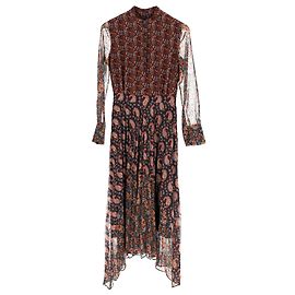 Robe plissée à imprimé paisley Lakshmi d'Altuzarra en polyester multicolore Multicolore