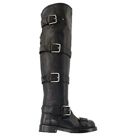 Dolce & Gabbana Stivale Boots - Dolce&Gabbana - Leather - Black Black
