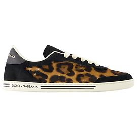 Dolce & Gabbana Bassa Sneakers - Dolce&Gabbana - Cuir - Noir Noir