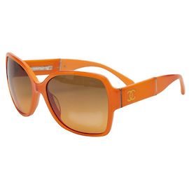 Chanel Coco Mark Sunglasses Orange