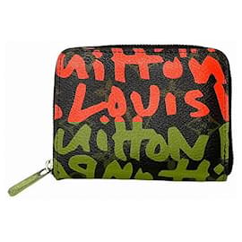 Louis Vuitton-Louis Vuitton Zippy Coin Purse Monogram Coin Case-Orange