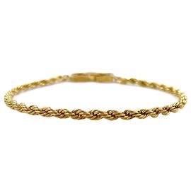 Pulsera de cadena de cuerda dorada Givenchy Dorado Metálico