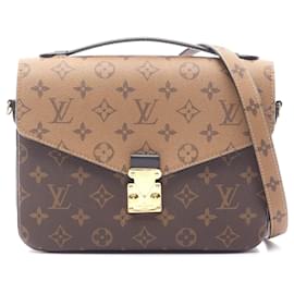 Louis Vuitton-Louis Vuitton Pochette Metis MM Handbag-Brown
