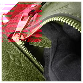 Louis Vuitton-Louis Vuitton Monogram Empreinte Leather Pochette Metis MM Handbag-Red