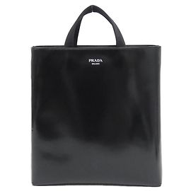 Prada 2VG113 Spazzolato Bag Black