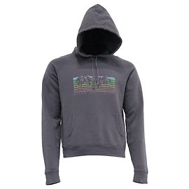 Sudadera de algodón gris con estampado Malibu de Saint Laurent Gris