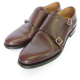 Chaussures de ville en cuir à double boucle Bally Marron