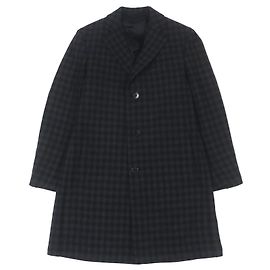 Casaco de lã virgem Chester da Salvatore Ferragamo Preto