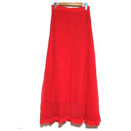 Autre Marque Gonna Lunga Gemma di Cecilie Bahnsen Rosso