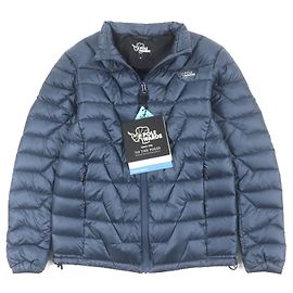 Autre Marque POLE WARDS Fusiondry Down Nylon Down Jacket Blue Navy blue