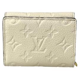 Louis Vuitton-Carteira Trifold Compacta Pochette Metis Monograma Louis Vuitton-Bege,Outro