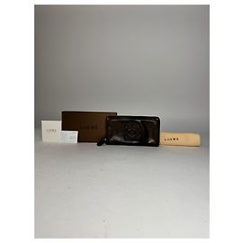 Vintage Loewe Madrid Anagramm Leder Geldbörse Braun Braun