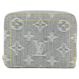 Louis Vuitton-Louis Vuitton Monogram Denim Zippy Coin Purse-Other