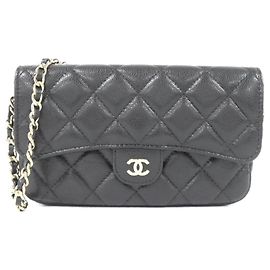 Chanel Timeless Classic Line AP2096 Phone Case Black