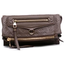 Louis Vuitton-Louis Vuitton Marrom Monograma Empreinte Petillante-Marrom