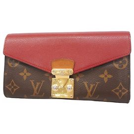 Portafoglio Lungo Pallas Monogram Louis Vuitton Fuschia
