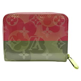 Louis Vuitton-Louis Vuitton Pink Vernis Zippy Coin Purse-Pink