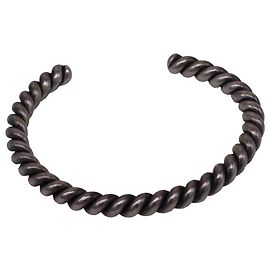 Bracciale a manica in cavo David Yurman in metallo argento Argento Metallico