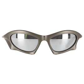 Gafas de sol Balenciaga BB0229S Bat Rectangle en acetato gris Gris