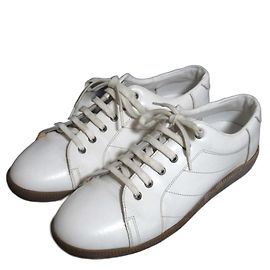 Maison Martin Margiela Baskets en cuir REPLICA Maison Margiela Blanc