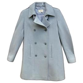 Ba&Sh short wool coat light blue Light blue