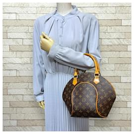 Louis Vuitton-Louis Vuitton Ellipse PM Monogram Handbag-Brown,Monogram