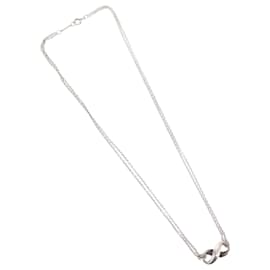 Collana Pendente Doppia Catena Infinito Tiffany & Co. Argento Argento