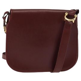 Borsa a Spalla Must de Cartier in Pelle Bordò