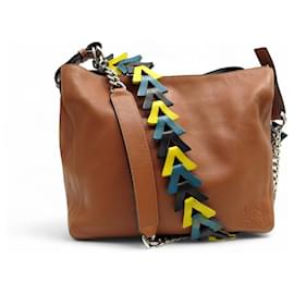 BORSA LOEWE V BUCKET 303.30.N14 PELLE CAMMELLO BORSA A SPALLA Cammello