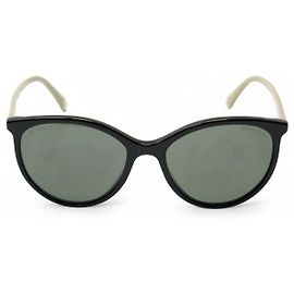 NEW CHANEL SUNGLASSES LOGO CC 5448 BLACK PLASTIC Black