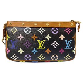 Louis Vuitton Takashi Murakami Multicolor Pochete Multiple colors