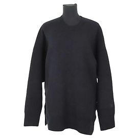 Totême Pull en laine noir Noir