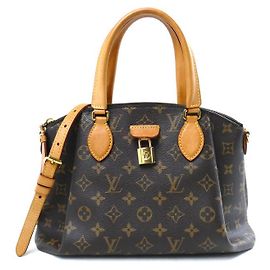Bolsa de Ombro 2 em 1 Monogram RIVOLI PM da Louis Vuitton Marrom