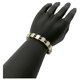 Gucci-Gucci Square Chain Silver 925 Bracelet-Silvery,Metallic