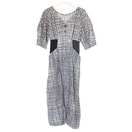 Autre Marque Vestido de Colaboración Dulce Snidel Blanco Otro