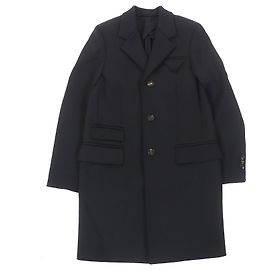 Abrigo de Lana Bottega Veneta Negro