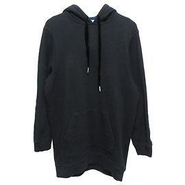Autre Marque Moletom longo com capuz Alexander Wang Preto