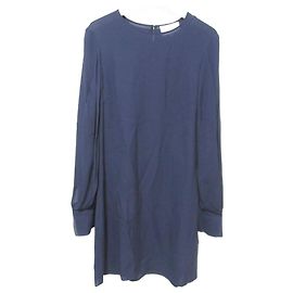Autre Marque Seidenkleid 3.1 Phillip Lim Blau Marineblau