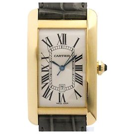 Orologio automatico da uomo Cartier Tank Americaine in oro 18K Altro