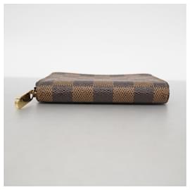 Louis Vuitton-Louis Vuitton Damier Zippy Coin Purse N63070 Ebene-Damier ebene